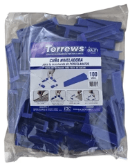 Cuña Nivelador Torrews 100Uds