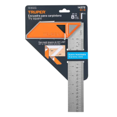 Escuadra Carpintera Truper 200mm 8