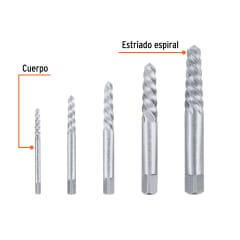 Extractor Pernos Truper 5 Pcs | EXT-5 2