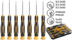 Juego Destornilladores Ingco 7Pcs Presicion | HKSD0718