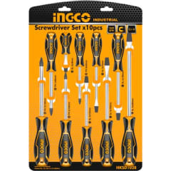 Juego Destornilladores Ingco 10Pcs | HKSD1028