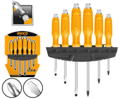 Juego Destornilladores Ingco 6Pcs Imantado | HSGMTDC180601