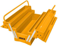 Caja de Herramienta Metalica Ingco 495x200x295mm | HTB02