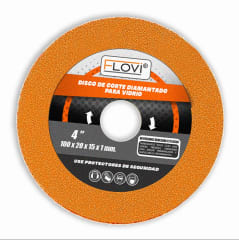 Disco de Corte Diamantado para Vidrio Flovi | RQT-002 0