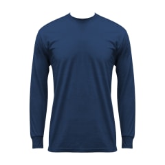 Polera Polo TLA Azul Marino Manga Larga