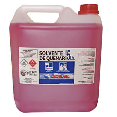 Bidón Solvente de Quemar Dideval 5L