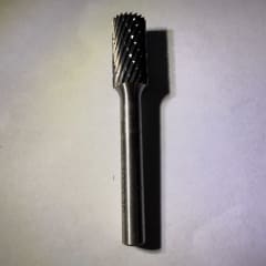 Lima Rotatoria Ecef ZYAS Cilindrica Corte Frontal - 10x20mm