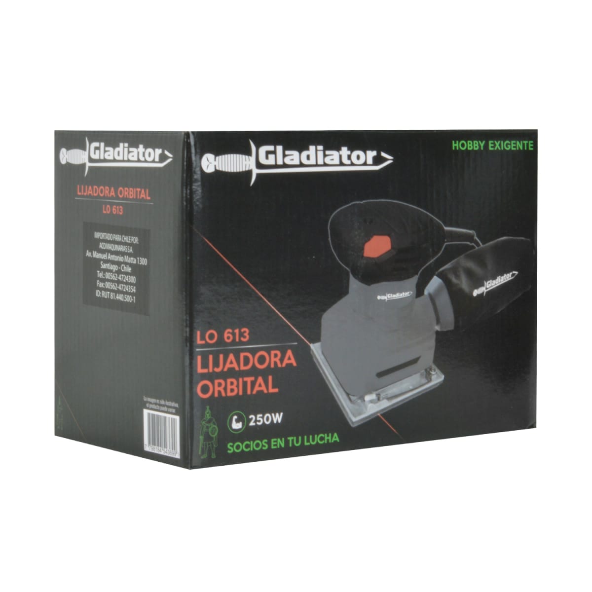 Lijadora Orbital Gladiator 250w | LO 6132