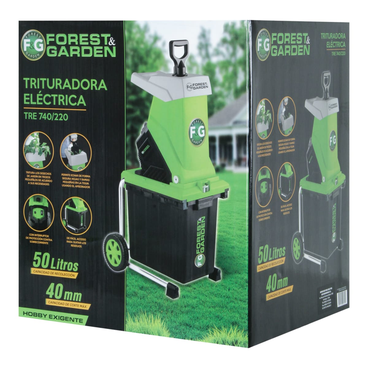 Trituradora Forest&Garden 2500w | TRE744/2203