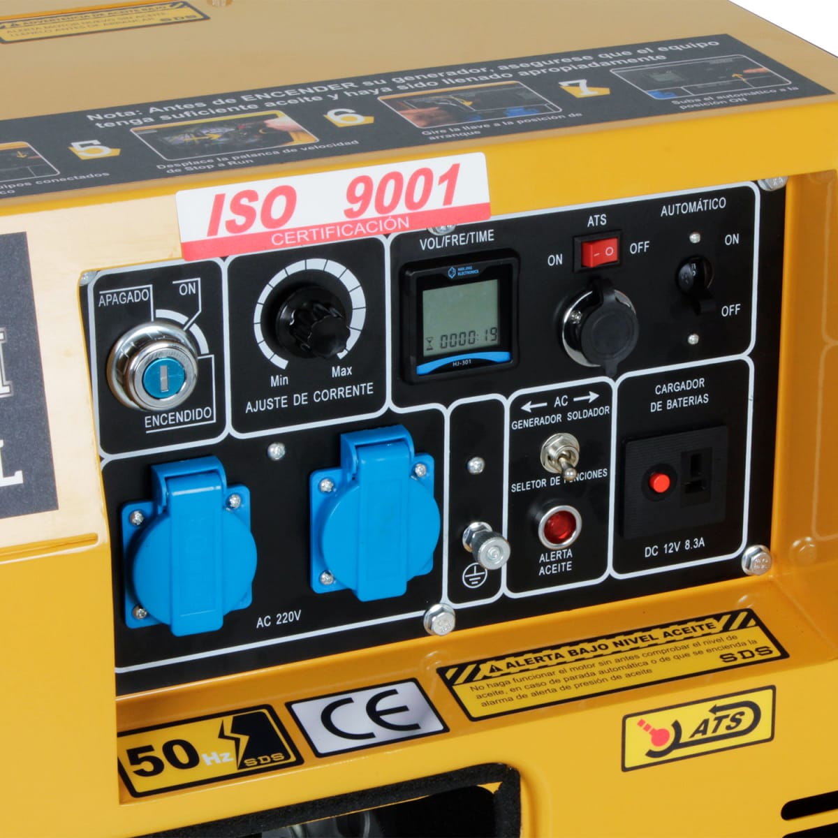 Motosoldadora SDS 160Amp 2.2kW Diesel5