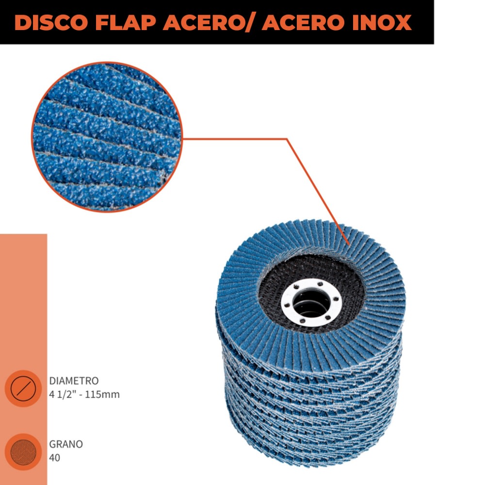 Disco Traslapado Gladiator 4 1/2