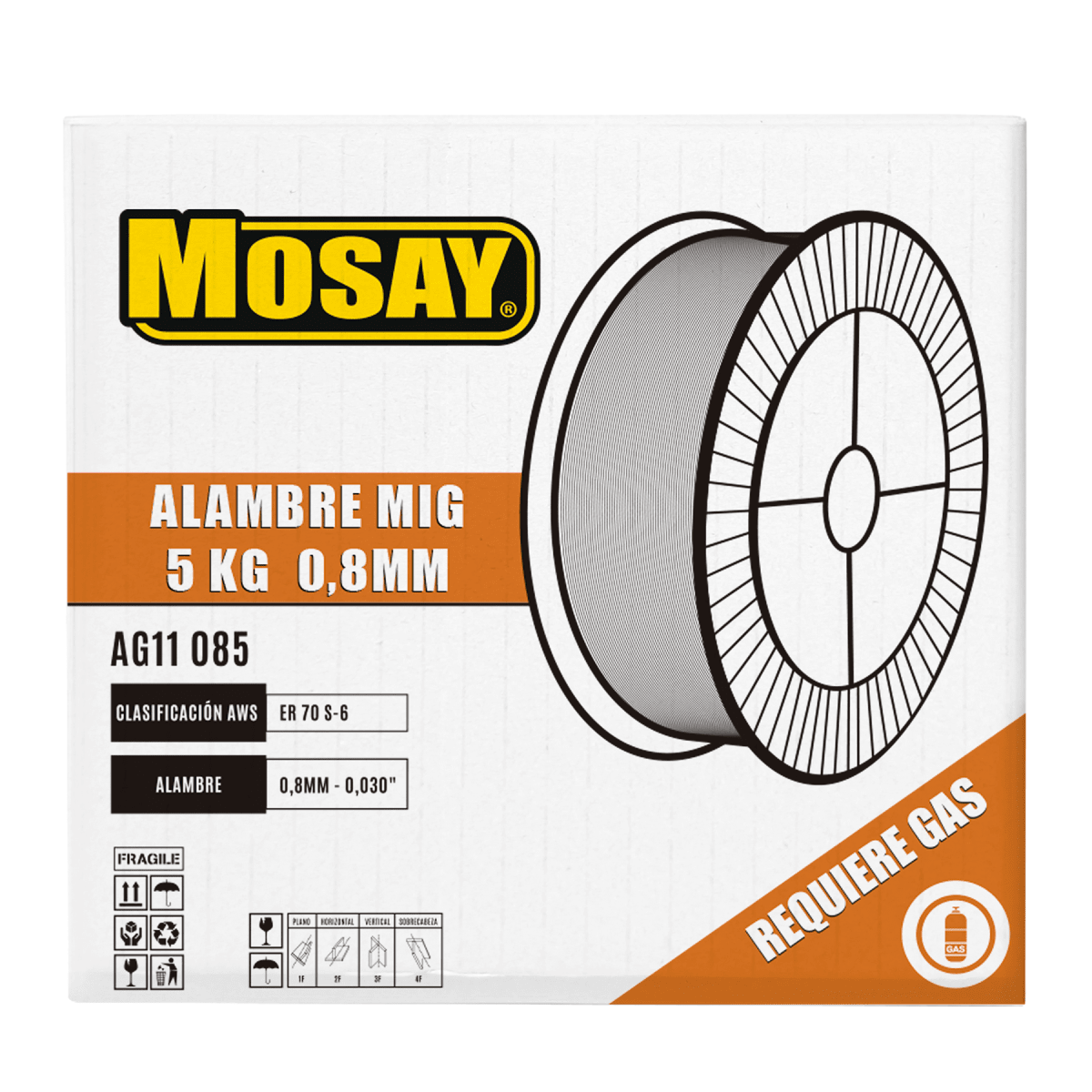 Carrete MIG 70S-6 5Kg Mosay1