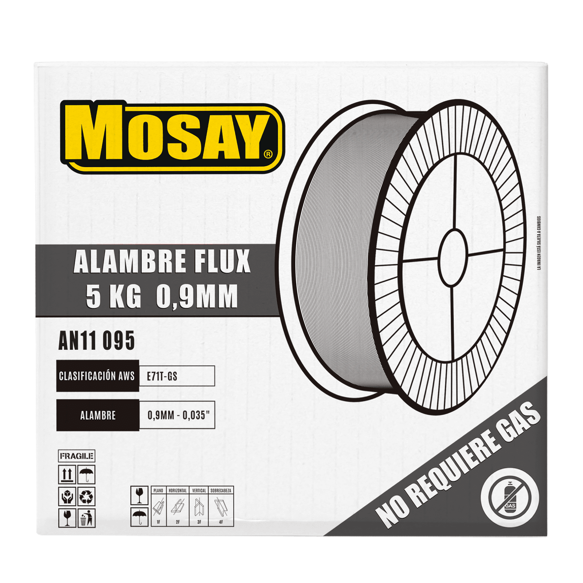 Carrete Mig Flux Mosay 5 Kg2