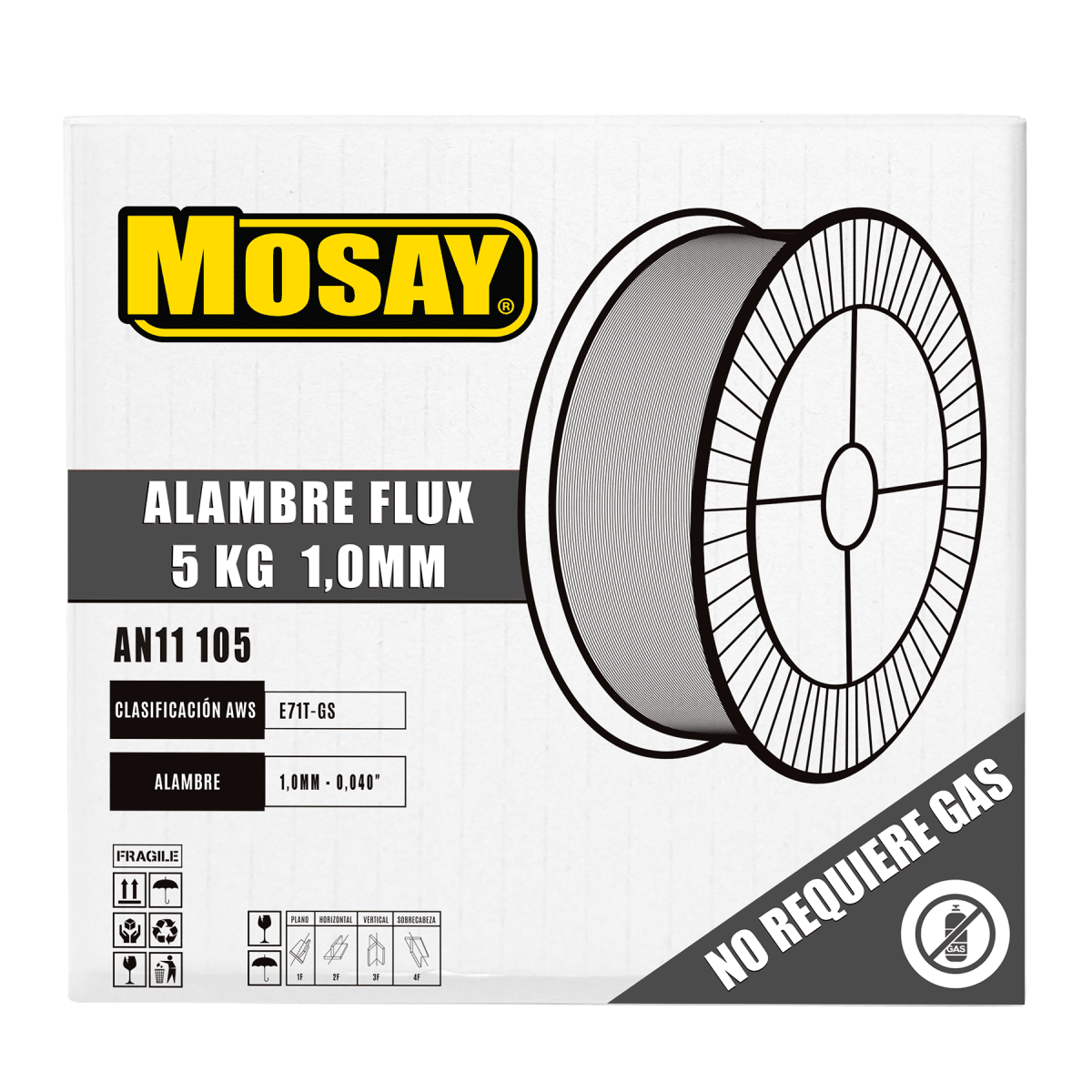 Carrete Mig Flux Mosay 5 Kg3