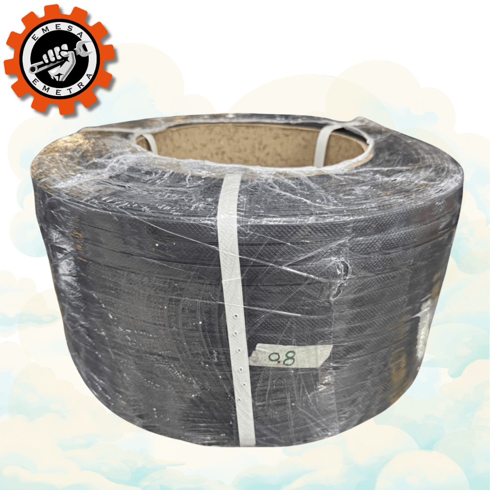Zuncho Plastico 1500M Negro 1/2