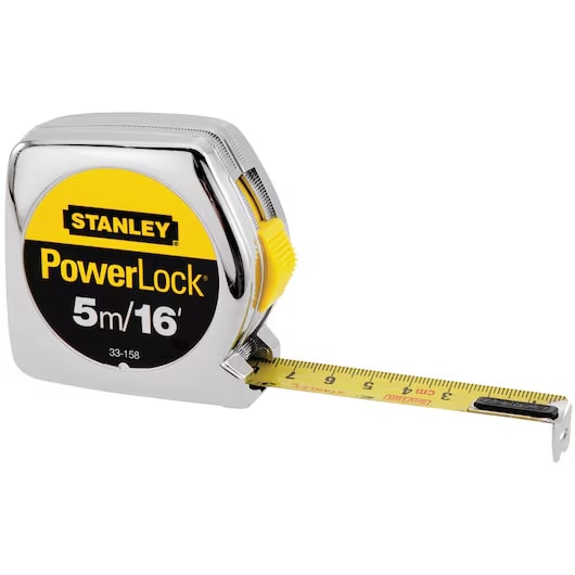Cinta Metrica Stanley 5 Metros Cromada | 33-1582