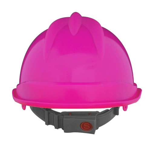 Casco Seguridad Steelpro Evo III Fucsia2