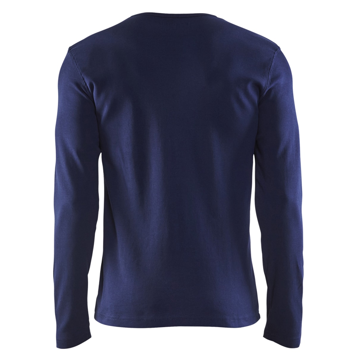 Polera Polo Kumen Azul Marino Manga Larga2