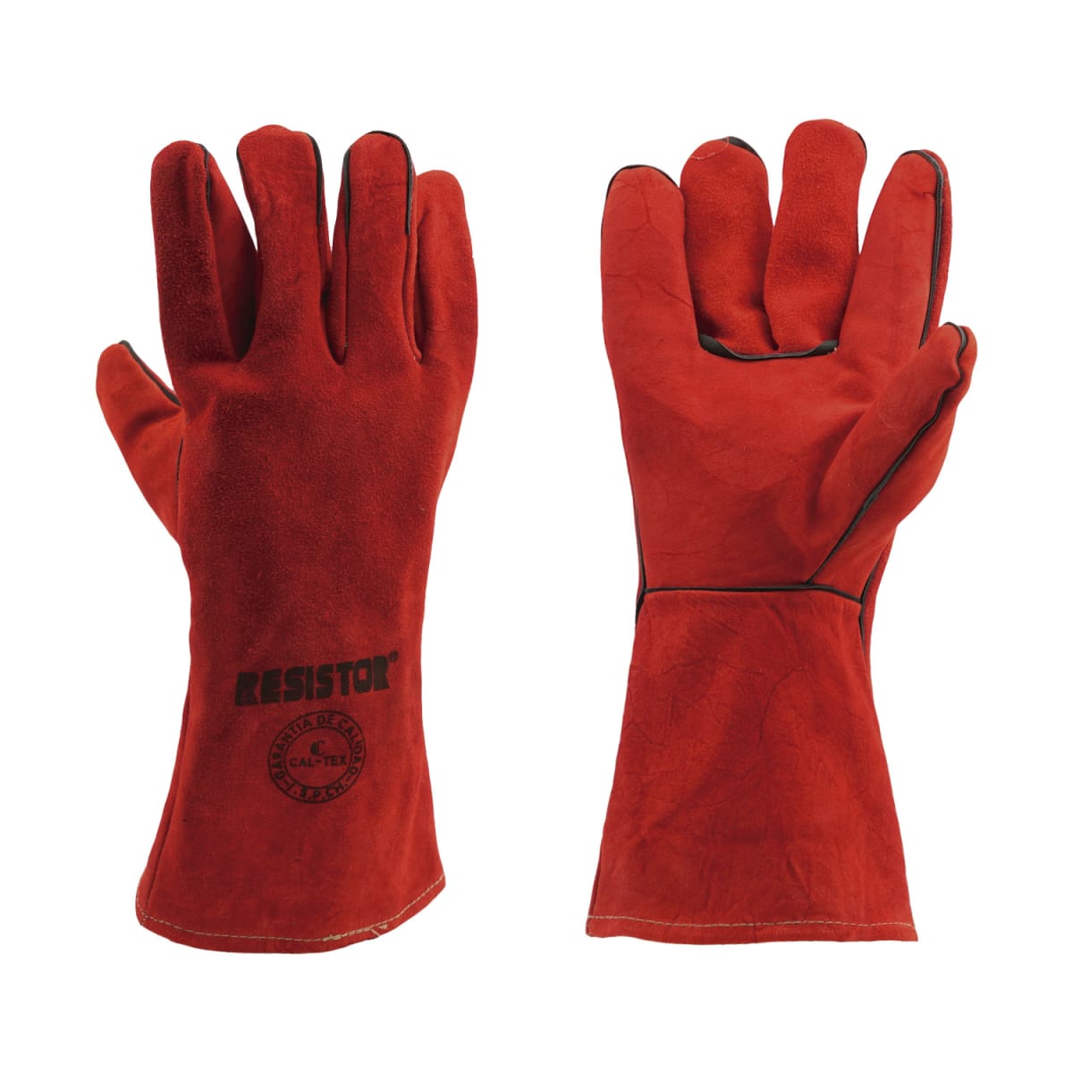 Guante Soldador Rojo1