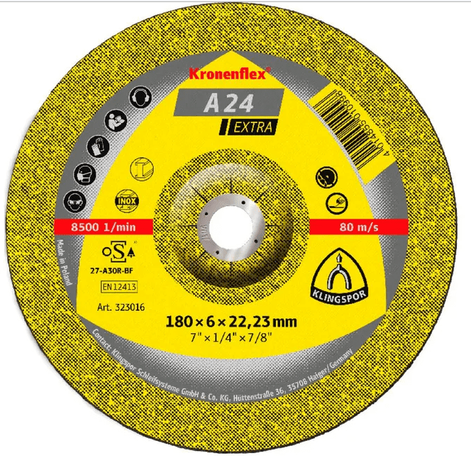 Disco de Desbaste Klingspor 7