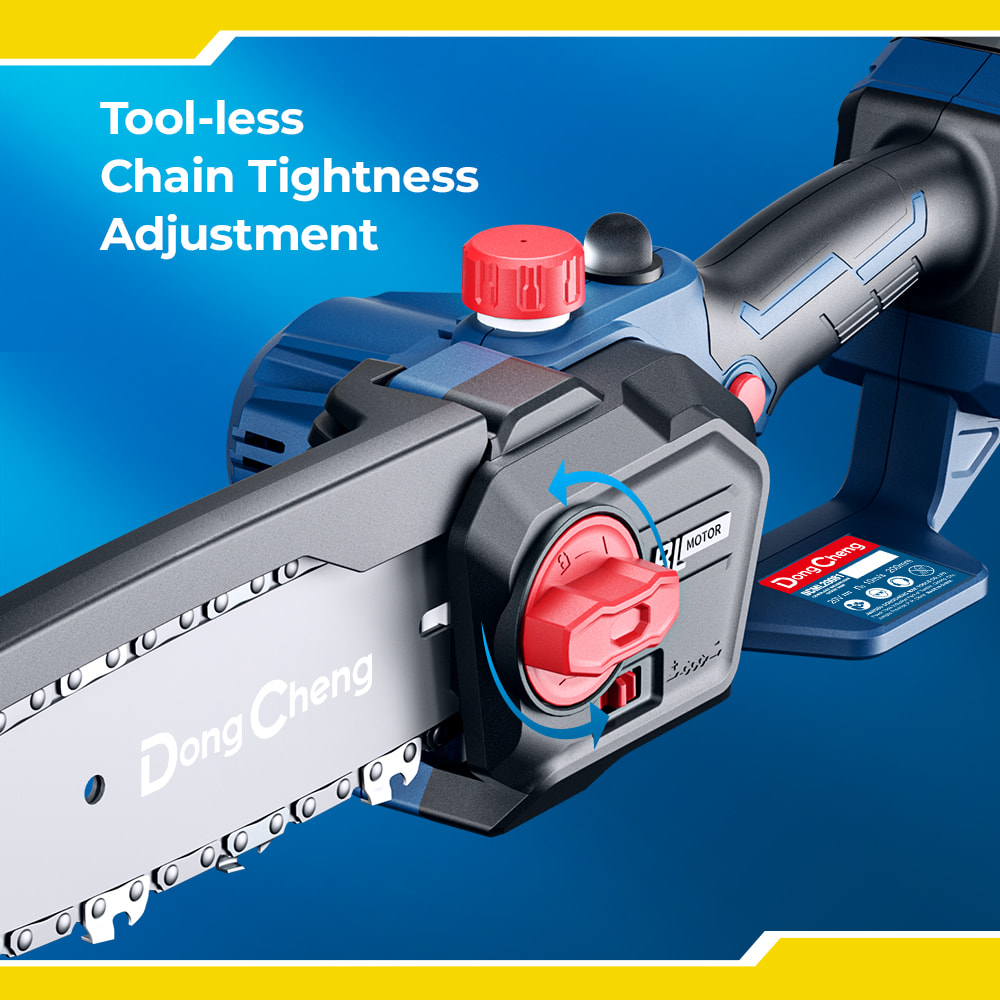 Mini Motosierra Inalambrica DongCheng 20V 1Bat 4Ah | DCML20081-DM2