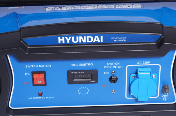 Generador Hyundai 1000w Partida Manual | HYG15002