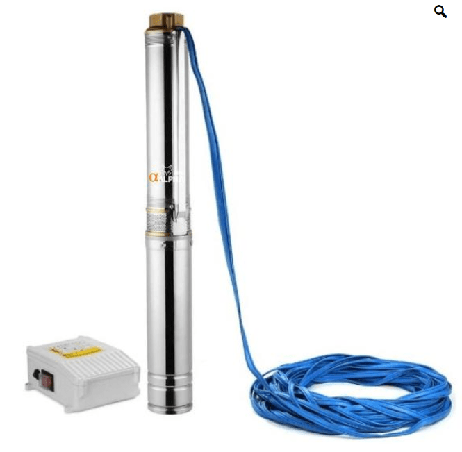 Bomba de Agua AlphaPro Pozo Profundo 0.75HP1