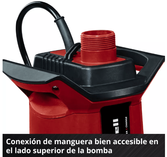 Bomba de Agua Einhell Sumergible agua sucia inalámbrica SIN BATERIAS4