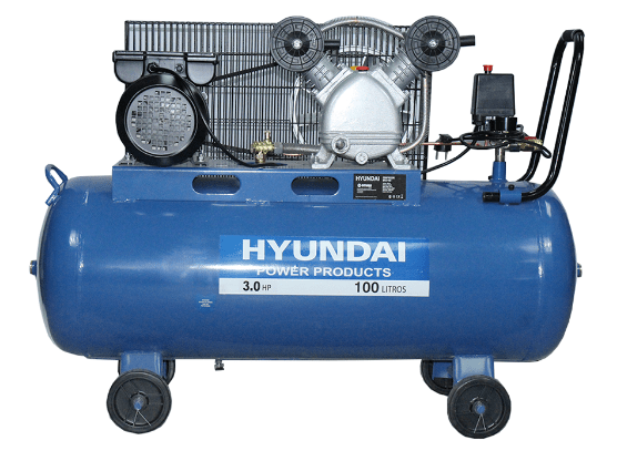 Compresor de Aire Hyundai 100 Litros 3HP1