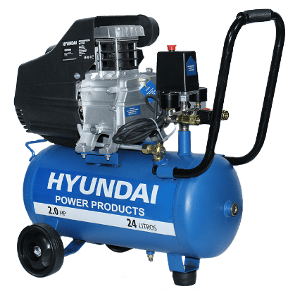 Compresor de Aire Hyundai 24 Litros 2HP2