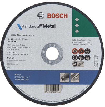 Disco de Corte Inox Bosch 7