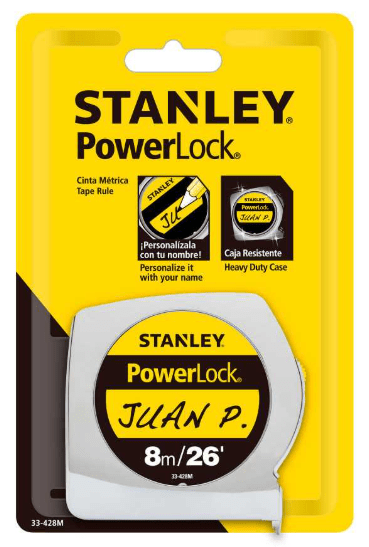 Cinta Metrica Stanley 8 Metros Cromada | 33-428M3