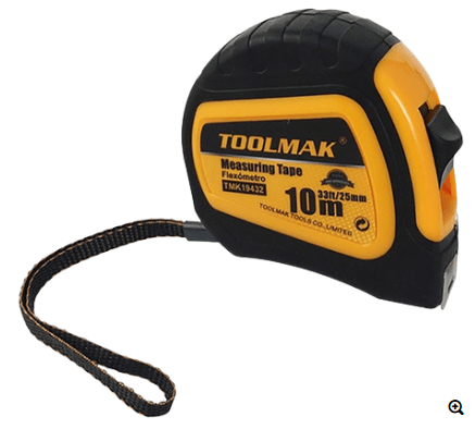 Cinta Metrica Toolmak 10 Metros | TMK194321
