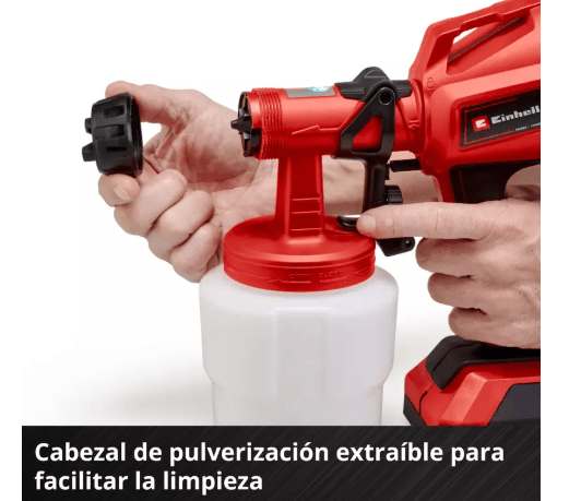 Pistola Pintura Einhell Inalambrica 18V | TC-SY 18/60 Li Solo2