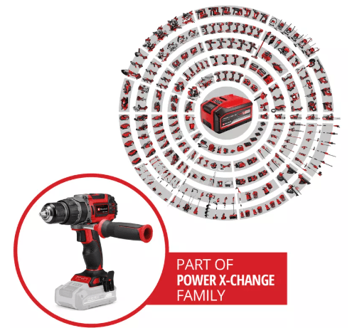 Taladro Inalambrico Einhell 18V Percutor 60Nm | TP-CD 18/60 Li BL2