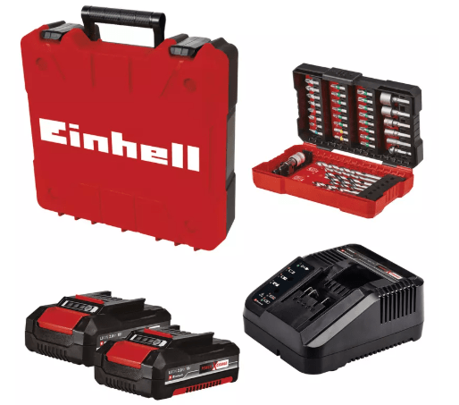 Taladro Inalambrico Einhell 18V Percutor 60Nm KIT | TP-CD 18/60 Li BL2