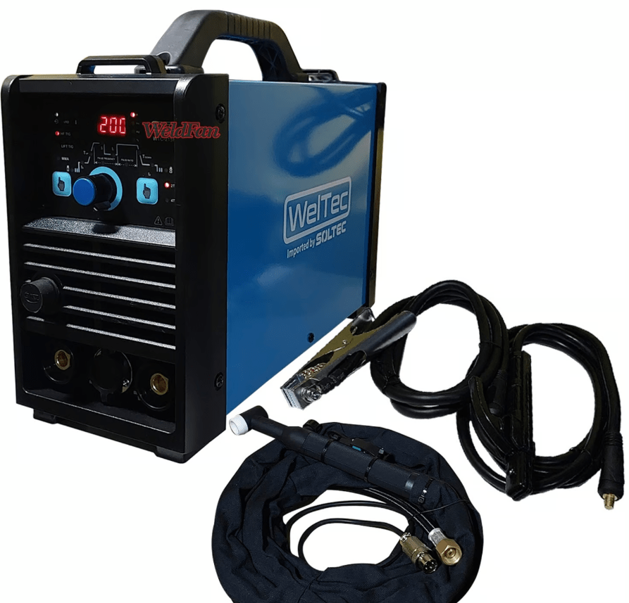 Soldadora Weltec 200Amp TIG-Alta Frecuencia | WTC-215HFR1