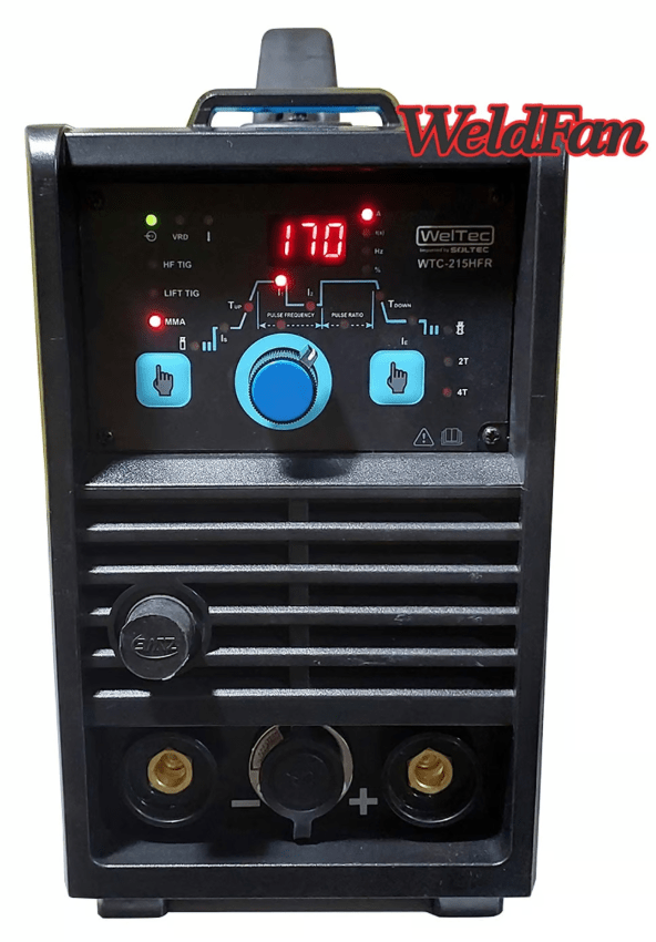 Soldadora Weltec 200Amp TIG-Alta Frecuencia | WTC-215HFR2