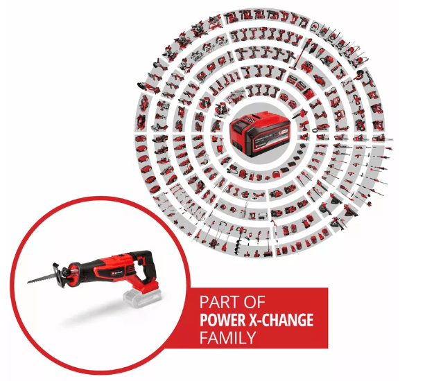 Sierra Sable Einhell Inalambrica 18V | TE-AP 18/28 Li Sola3