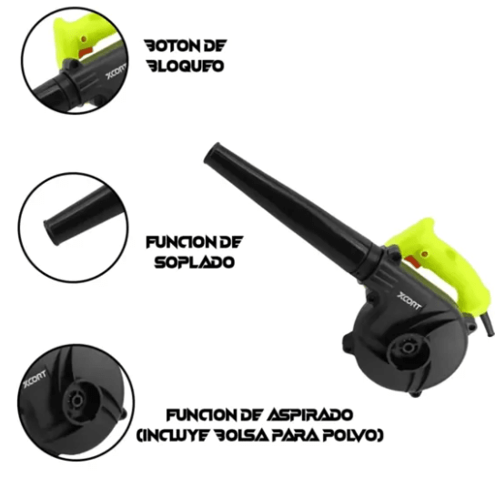 Soplador Electrico Xcort 500w | XQF02-5001