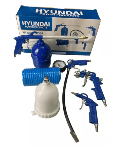 KIT Pistola Compresor Hyundai 5Pcs | KITXY50001