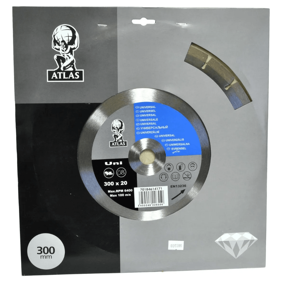 Disco Diamantado Atlas 300mm Segmentado2