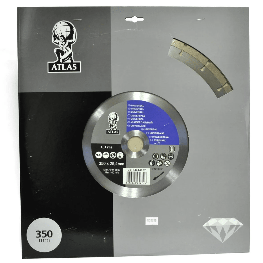 Disco Diamantado Atlas 350mm Segmentado2