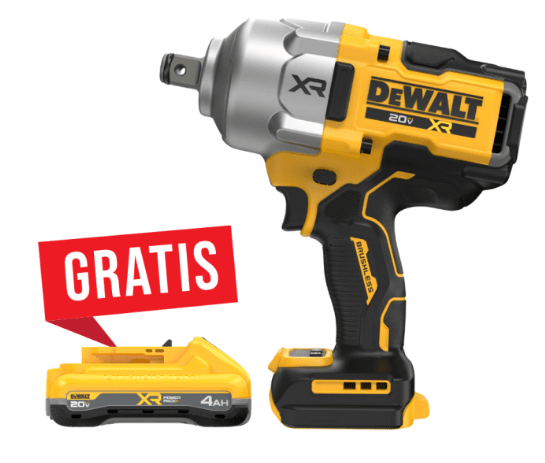 Llave de Impacto Inalambrico DeWalt 20V 2576nm + Bateria + Cargador1