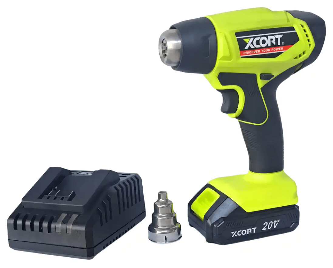 Pistola Calor Inalambrica Xcort 1bat1