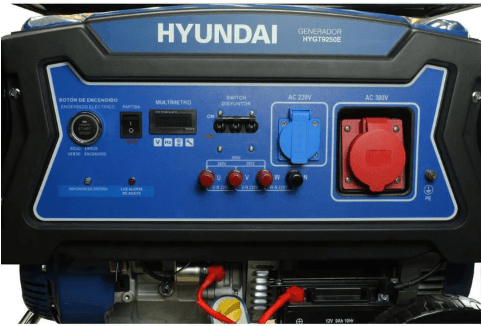 Generador Hyundai 6000w Partida Electrica 220V-380V | HYGT9250E2