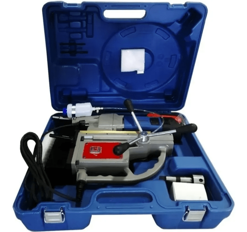 Taladro Magnetico DongCheng 1600w Con Reversa, Para Mandril y Fresas2