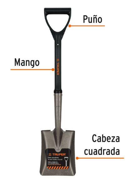 Pala Truper Cuadrada | TR-BYFC2