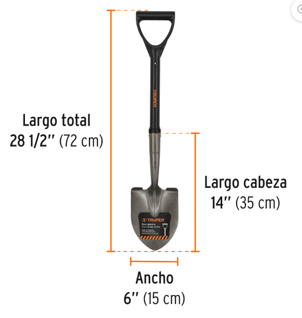 Pala Truper Redonda | TR-BY-F3