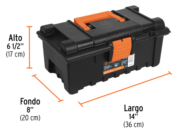 Caja de Herramienta Truper 14